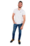 White V Neck T-Shirt