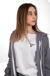 White Round Neck T-Shirt