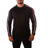 Black Long Sleeve Sportswear T-Shirt