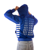 Blue Get Ready Gradient Hoodie