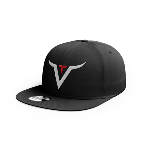 Black logo hat with Color Embroidery Snapback