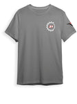 Kids Race Line Trophy Truck Grey T-Shirt
