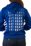 Blue Get Ready Gradient Hoodie