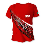 Race Mark Red Dry Fit Shirt