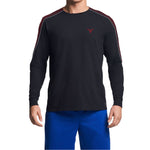 Black Long Sleeve Sportswear T-Shirt