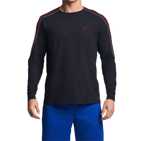 Black Long Sleeve Sportswear T-Shirt