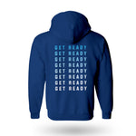 Blue Get Ready Gradient Hoodie