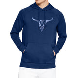 Blue Logo Camo Hoodie