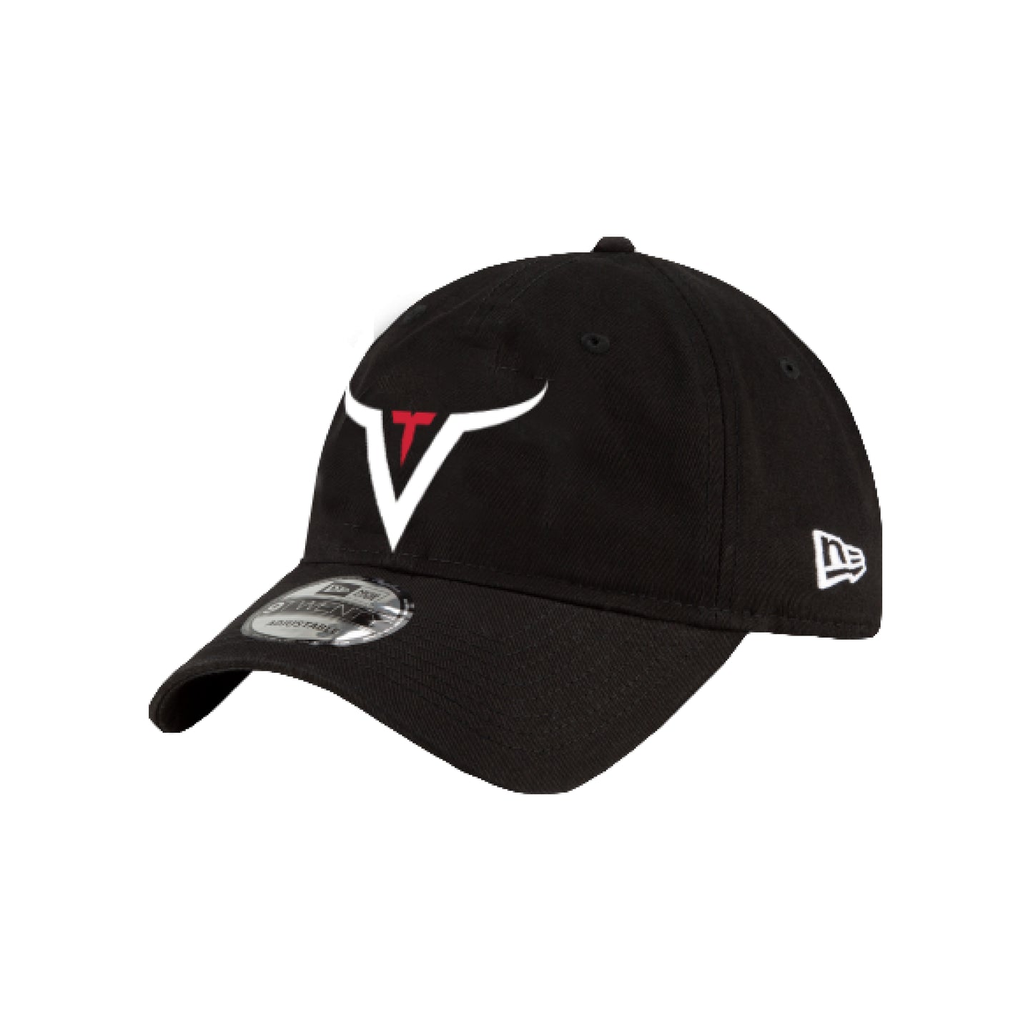New Era Curved Black Adjustable Hat