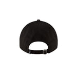 New Era Curved Black Adjustable Hat with Color Embroidery