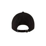 New Era Curved Black Adjustable Hat with Color Embroidery