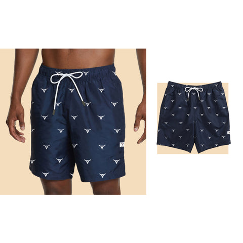 Logo Print Swim Trunks