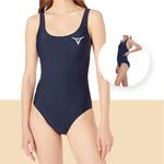 Kids Logo One Piece Navy Swimsuit