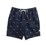 Kids Logo Print Swim Trunks