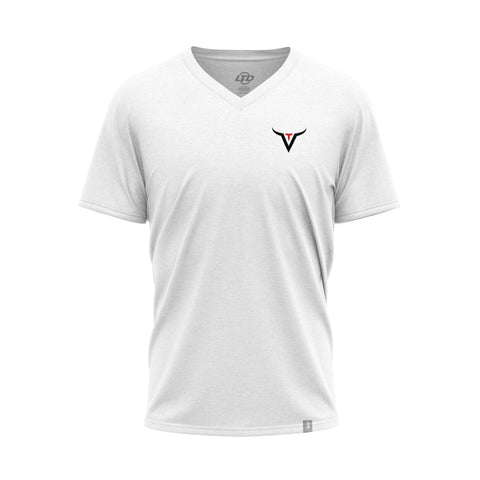 White V Neck T-Shirt