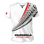 Race Mark White Dry Fit Shirt